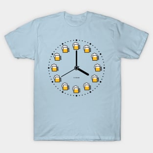 Beer Clock (Beer Time / Beer Hour / Watch) T-Shirt